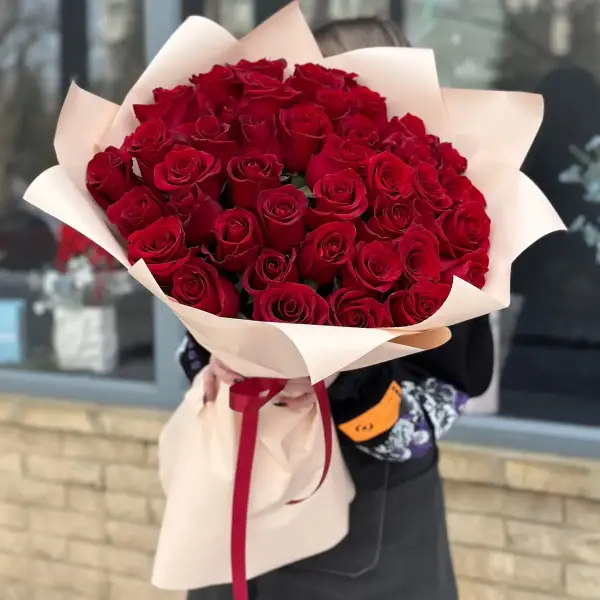 Букет из голландских роз "Моё вдохновение"