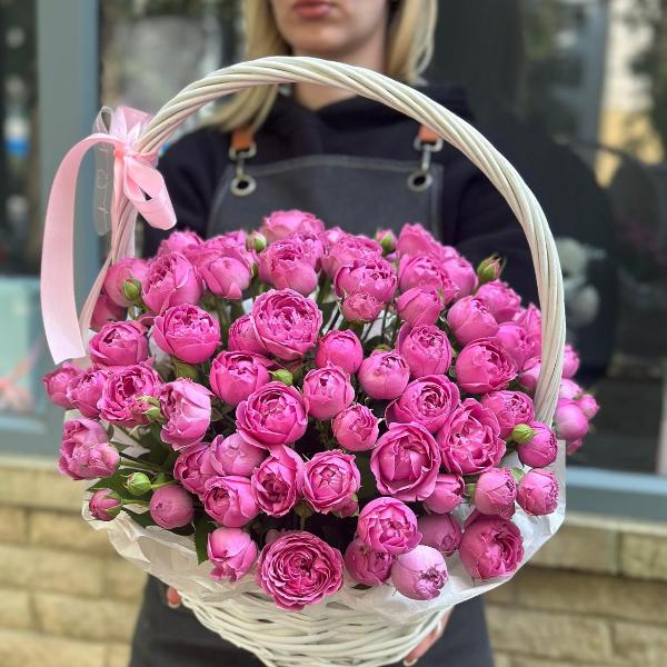 Корзина цветов "Корзина очарования"