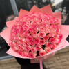 Букет из 101 розы "Strawberry" 