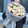 Букет из кустовых роз "Роза счастья"