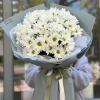 Букет из кустовых хризантем "Снежная заря "